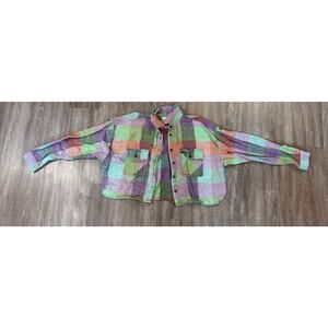 Urban Outfitters Cropped Flannel